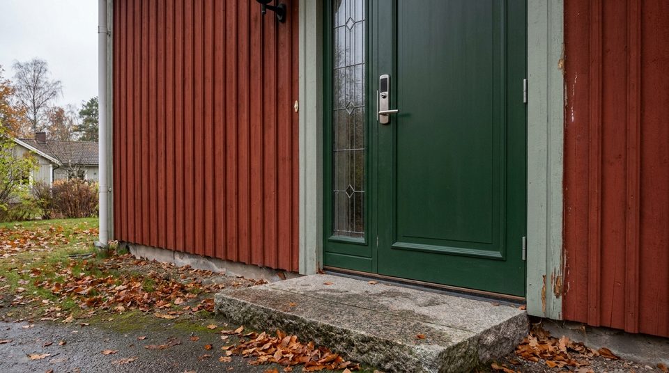 Fasadmålning-projekt i Bromma