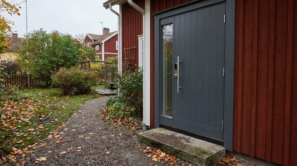 Fasadmålning-projekt i Bromma